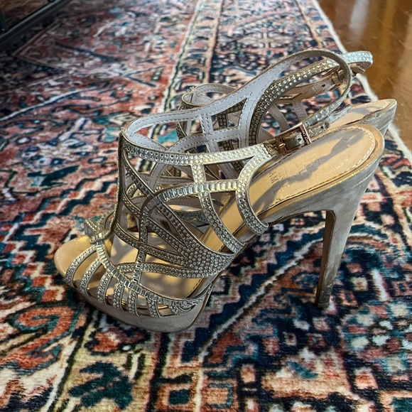 Vince Camuto rose gold sparkle heels! - Picture 2 of 5